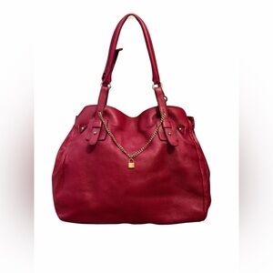 BEAUTIFUL Furla Red Leather Shoulder Bag